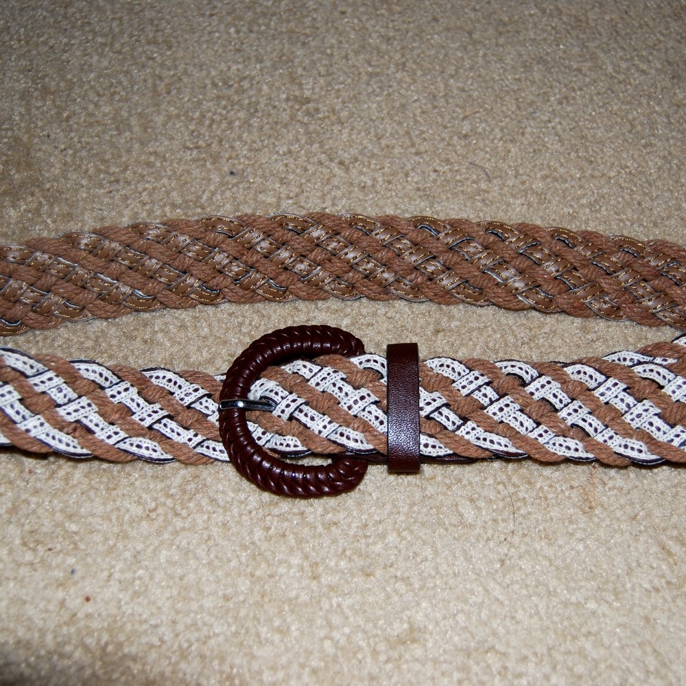 Braided belt